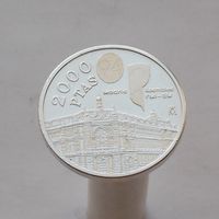 Испания 2000 песет 1994 Ассамблея Всемирного банка и МВФ в Мадриде