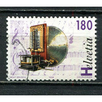 Швейцария - 1996 - Музыка 180С - [Mi.1588] - 1 марка. Гашеная.  (Лот 32HZ)-TG3P46