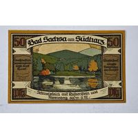 1921 год 50  пфеннигов  Германия нотгельд