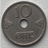Норвегия 10 эре 1926 г.