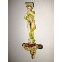 Статуэтка винтажная СССР ''Девушка с голубем''