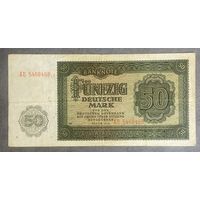 Банкнота 50 марок 1948 год. ГДР.