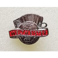 Значок WELTMEISTER. Германия, ведущий производитель аккордеонов и баянов