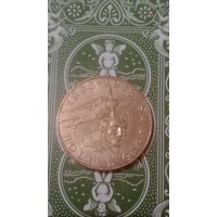 Франция 10 франков 1988 Ролан Гаррос