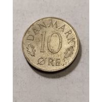 Дания 10 оре 1980