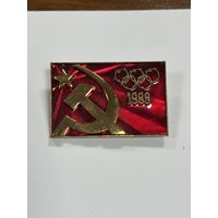 Редкий большой значок олимпиады. Много Лотов с рубля