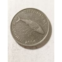 Хорватия 2 куны 2006