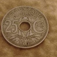 25 сантимов 1930 года