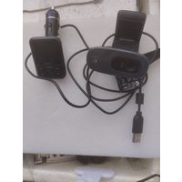 Трансмиттер FM автомобильный и регистратор.