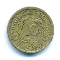 Германия 10 пфеннигов 1935 год А _состояние VF+
