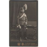 Старинная фотография на картоне