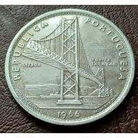 Португалия 20 эскудо, 1966 Открытие моста Антониу Салазара ( 1-10-5 )