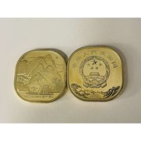 Китай 5 юаней 2019 Гора Тайшань UNC