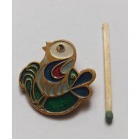 Знак, значок из СССР, птичка