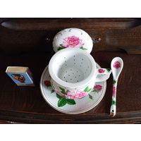 - Комплект ЧАШКА-ЗАВАРНИК Сувенирный-Подарочный из 5 единиц