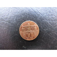 Чехословакия 10 геллеров, 1937. С 20 копеек. Распродажа коллекции. Смотрите другие лоты.