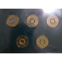 Набор монет в 2 доллара Олимпиада в Рио де Жанейро 2016 г.