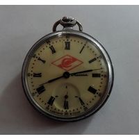 Часы мужские карманные "Молния. Спартак - футболисты" СССР. Исправные. Редкие!