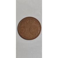 Эстония 5 евроцентов 2011