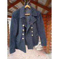 Китель Бушлат ВМФ СССР, на реконструкцию РККА. В хорошем состоянии.
