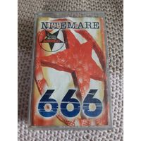 Кассета  666. NITEMARE. INCLUDING NEW SINGLE BOMBA!