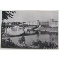 Мост р. Западная Двина. Витебск. Издательство Планета. 1972. Чистая