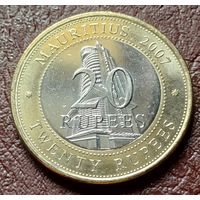 Маврикий 20 рупий, 2007     ( 1-10-3 )