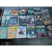 Dvd диски с играми и программами 18 штук