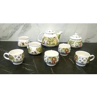 Сервиз на 6 персон * Свято - Елисаветинский Монастырь * Минск * 8 предметов * Керамика * как Новый