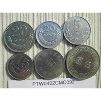 Лот иностранных монет 92