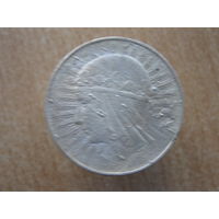 10 злотых 1933 год. Ядвига