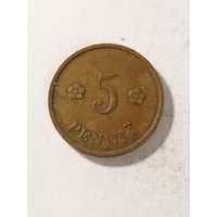 Финляндия 5 пенни 1938