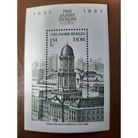 ГДР 1987. 750 летие Берлина. Блок