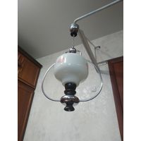 Винтажный подвесной светильник керосинка керамика СССР