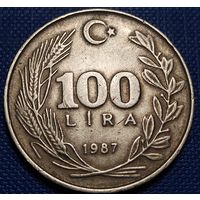 Турция 100 лир 1987 г.