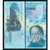 Венесуэла 10000 боливар 2017 год, UNC