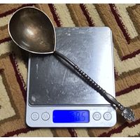 Отличное состояние. СССР. 875 СО ЗВЕЗДОЙ. ЛОЖКА.