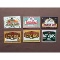Пивные этикетки, Латвия, цена за 1 шт., ю-599 (3705)