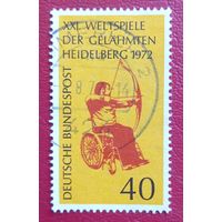 Германия, 1972 г., ХХI летние Паралимпийские игры, Гейдельберг, стрельба из лука