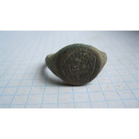 Перстень.Бронза, литье.