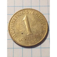 1 шиллинг Австрия 1995 год