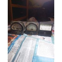 Вольтметр 1 шт Амперметр 2шт