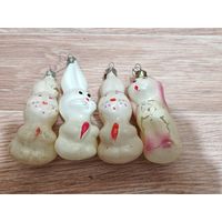 Елочные советские игрушки