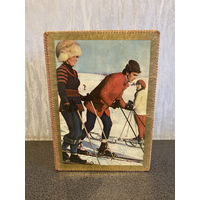 Шкатулка из открыток большая 70-е годы СССР