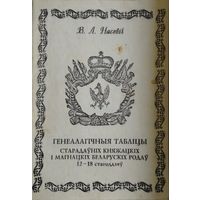 Генеалагічныя табліцы старадаўніх і магнацкіх беларускіх родаў 12 - 18 стагоддзяу