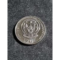 Руанда 20 франков 2009 Unc