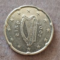 Ирландия 20 евроцентов 2005 г., KM# 36