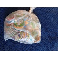 Фишки большая куча фишек из 90-х, распродажа коллекции, с рубля