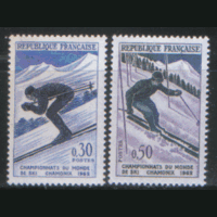 ФР. М. 1379/80. 1962. Горнолыжный спорт. ЧиСт.