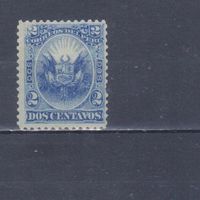 [44] Перу 1895. Герб. БЕЗ КЛЕЯ.